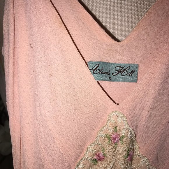 Vintage Alannah Hill - Blush pink dress - Picture 6 of 9